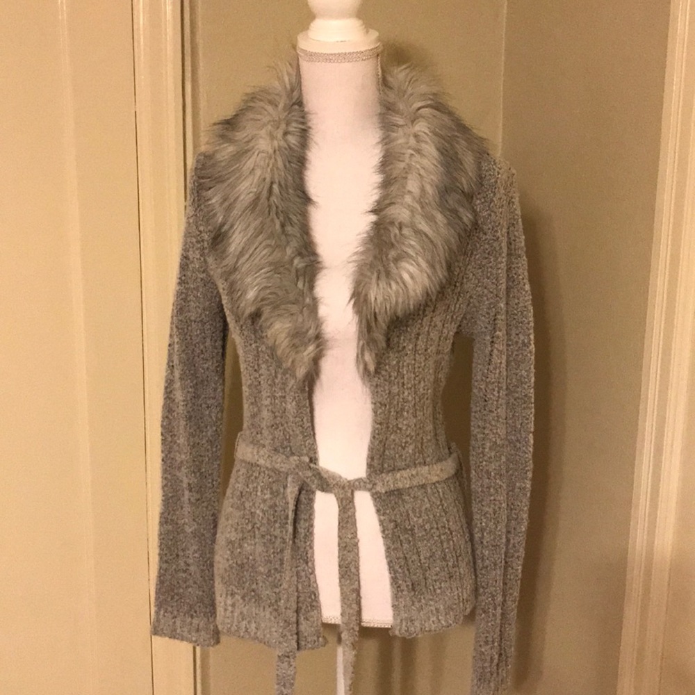 Beautiful Grey size medium sweater!